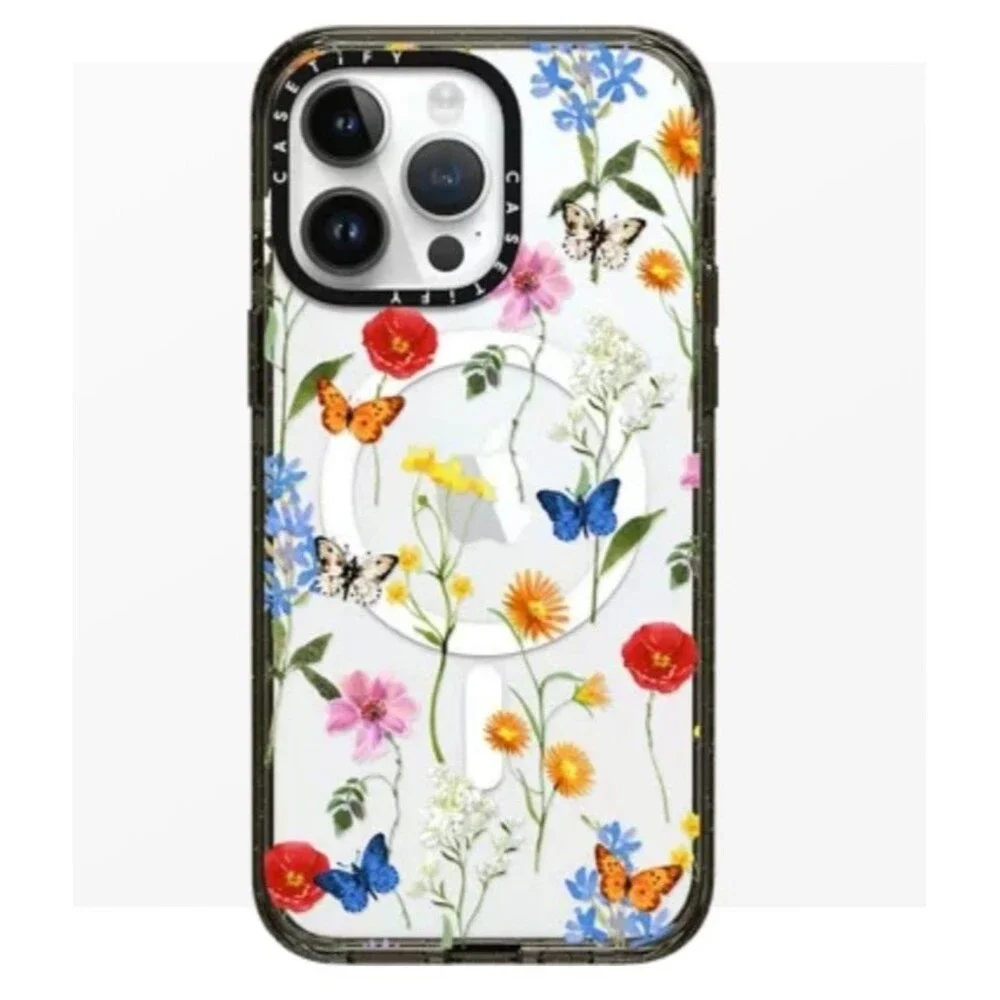 CASETiFY Impact Case MagSafe Apple iPhone 15 Pro Max Ditsy Floral NEW